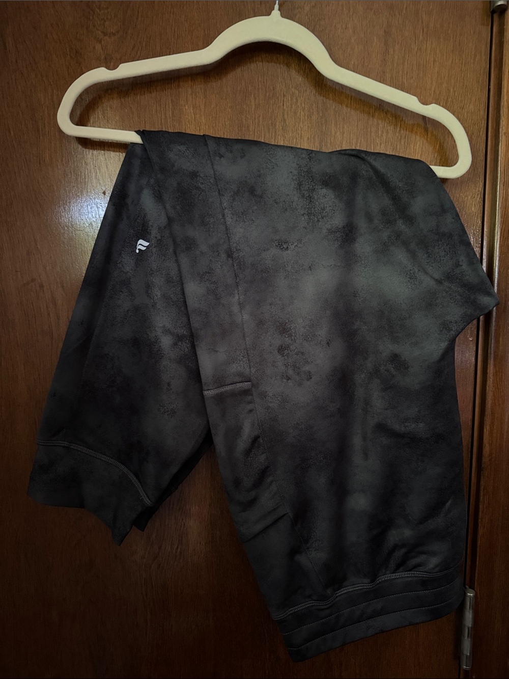 Fabletics Black Marbled Active Joggers